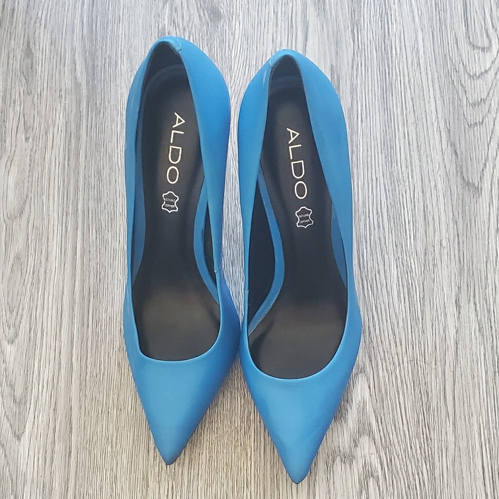 Aldo Blue Heels